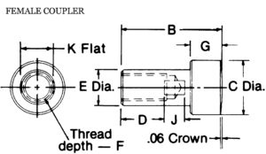 FEMALE COUPLER